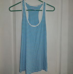Lilly Pulitzer blue striped tank top